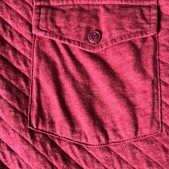 Vintage L.L. Bean Quilted Shirt Mens XL Button Up Long Heavy Shirt, Light Jacket - Picture 12 of 14